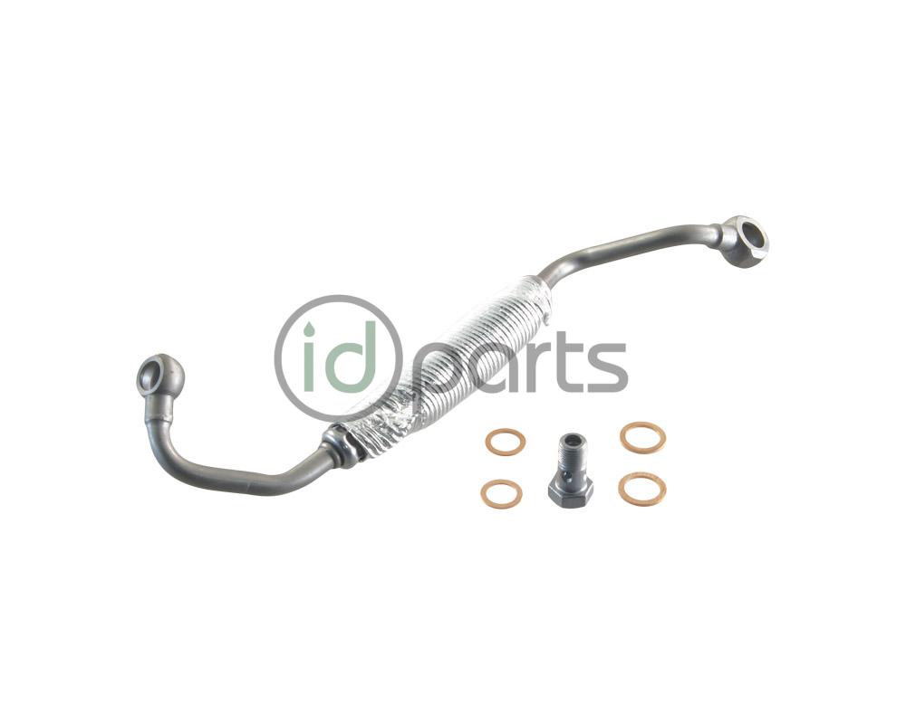 Large Turbocharger Oil Feed Line [Gates] (M57) Picture 1